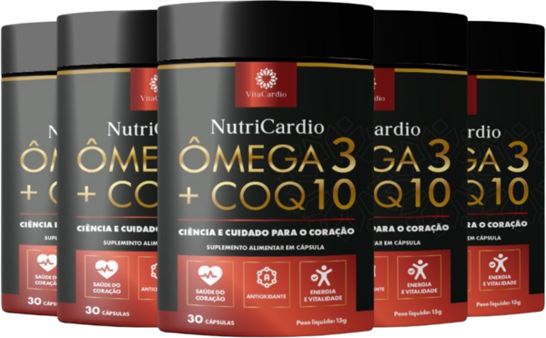 Kit 5 potes NutriCardio